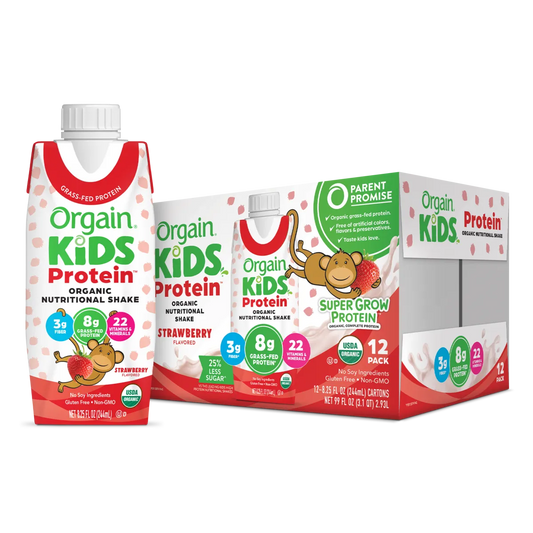 Kids Protein Organic Nutrition Shake - Strawberry