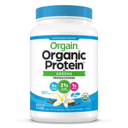 Organic Protein? & Greens Plant Based Protein Powder - Vanilla Bean