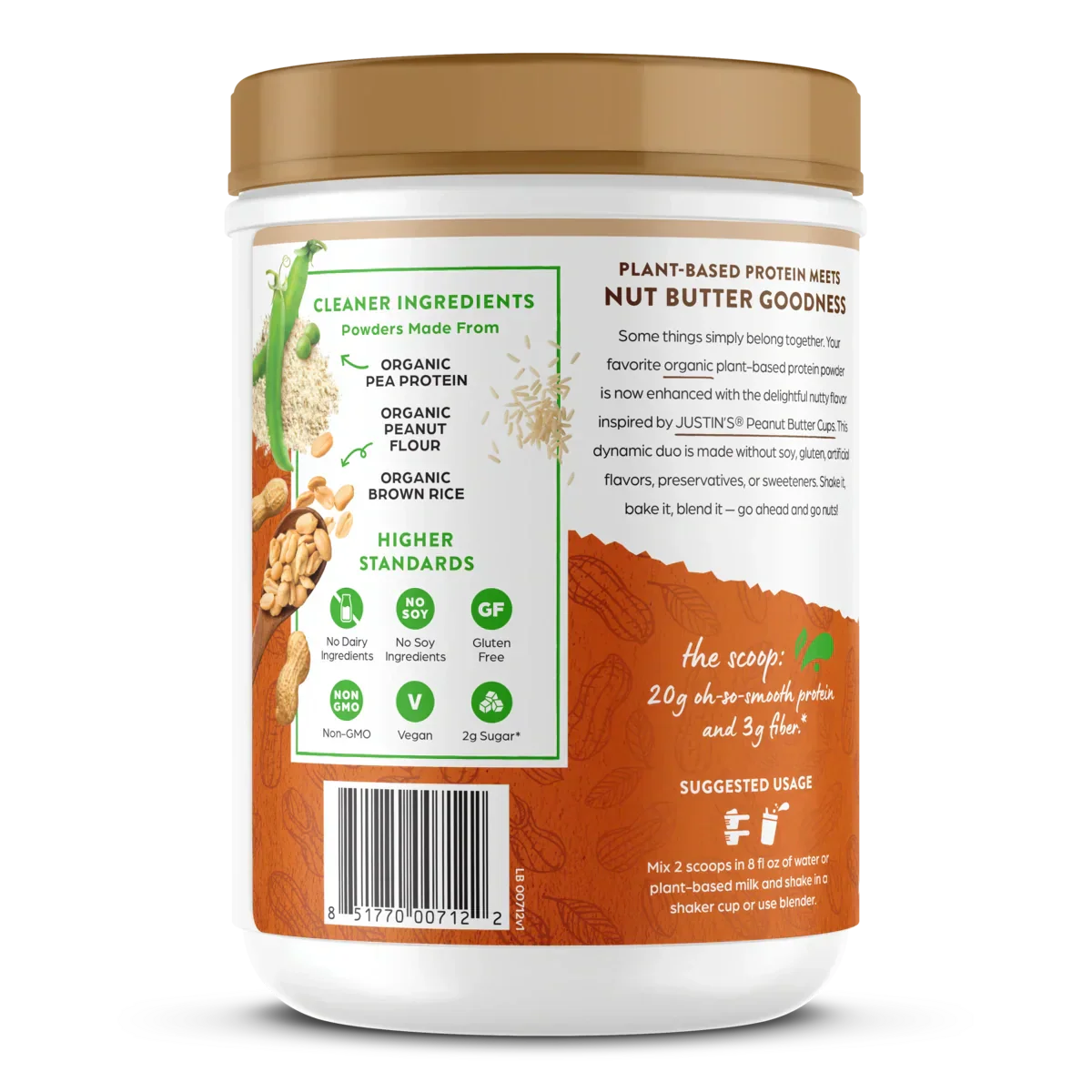 Nut Butter Protein Powder - Peanut Butter